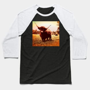 Highlands cow Baseball T-Shirt